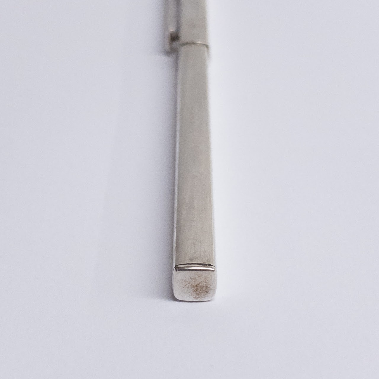 Tiffany & Co. Sterling Silver Square T-Clip Pen