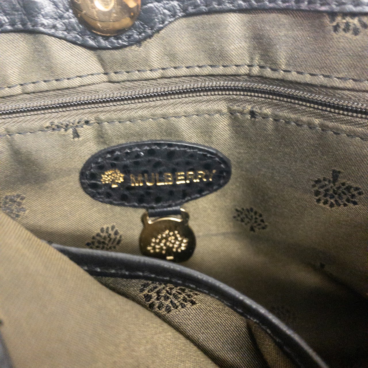 Mulberry Push Lock Tote