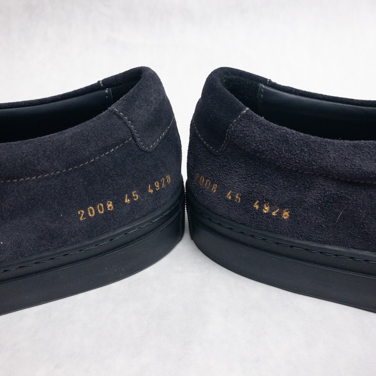 Common Projects Achillies Low Suede Sneakers