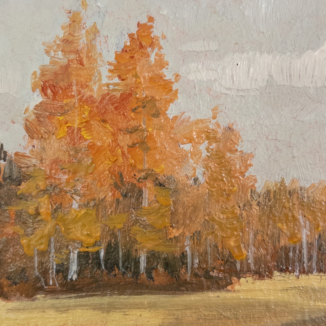 Autumn Landscape Oil Painting