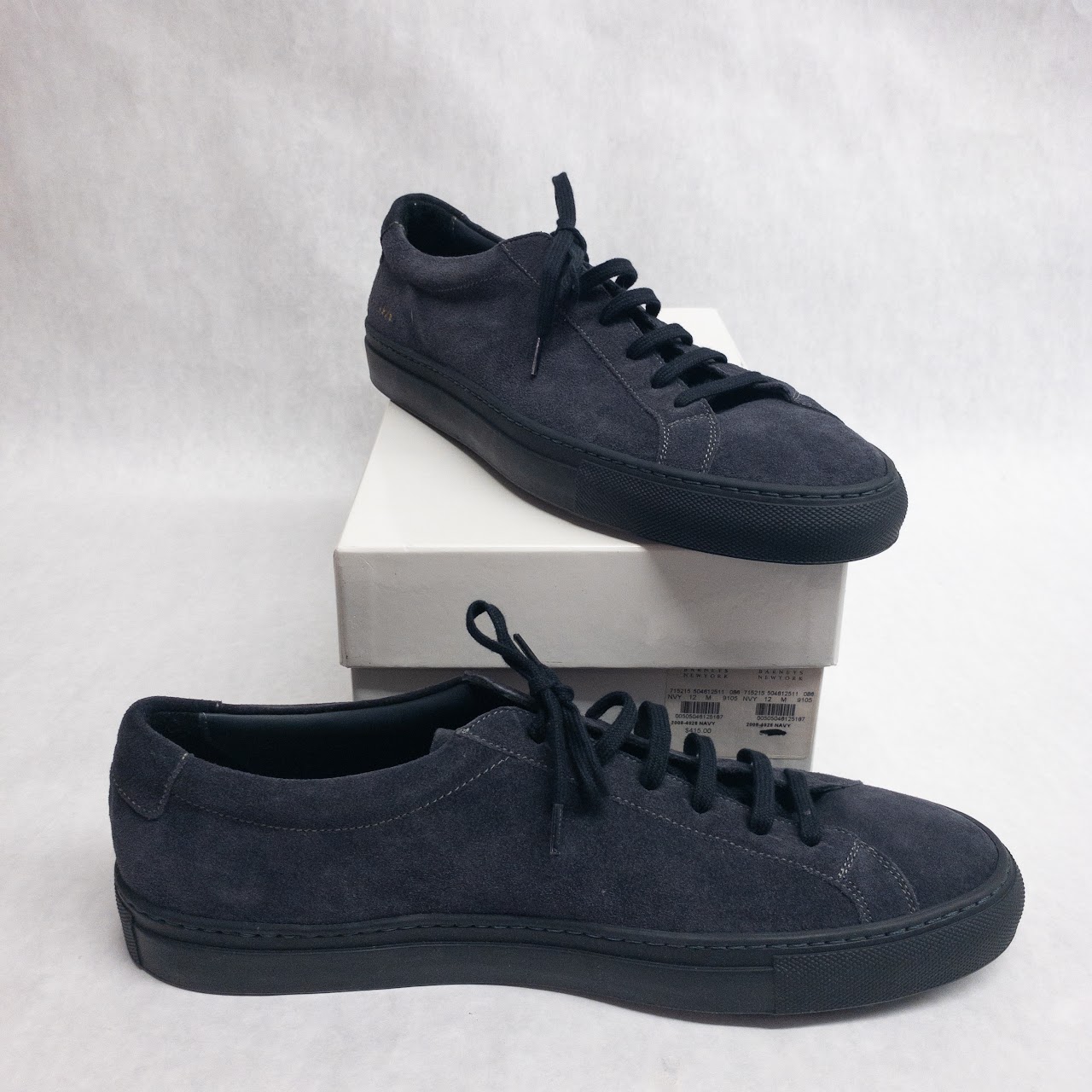 Common Projects Achillies Low Suede Sneakers