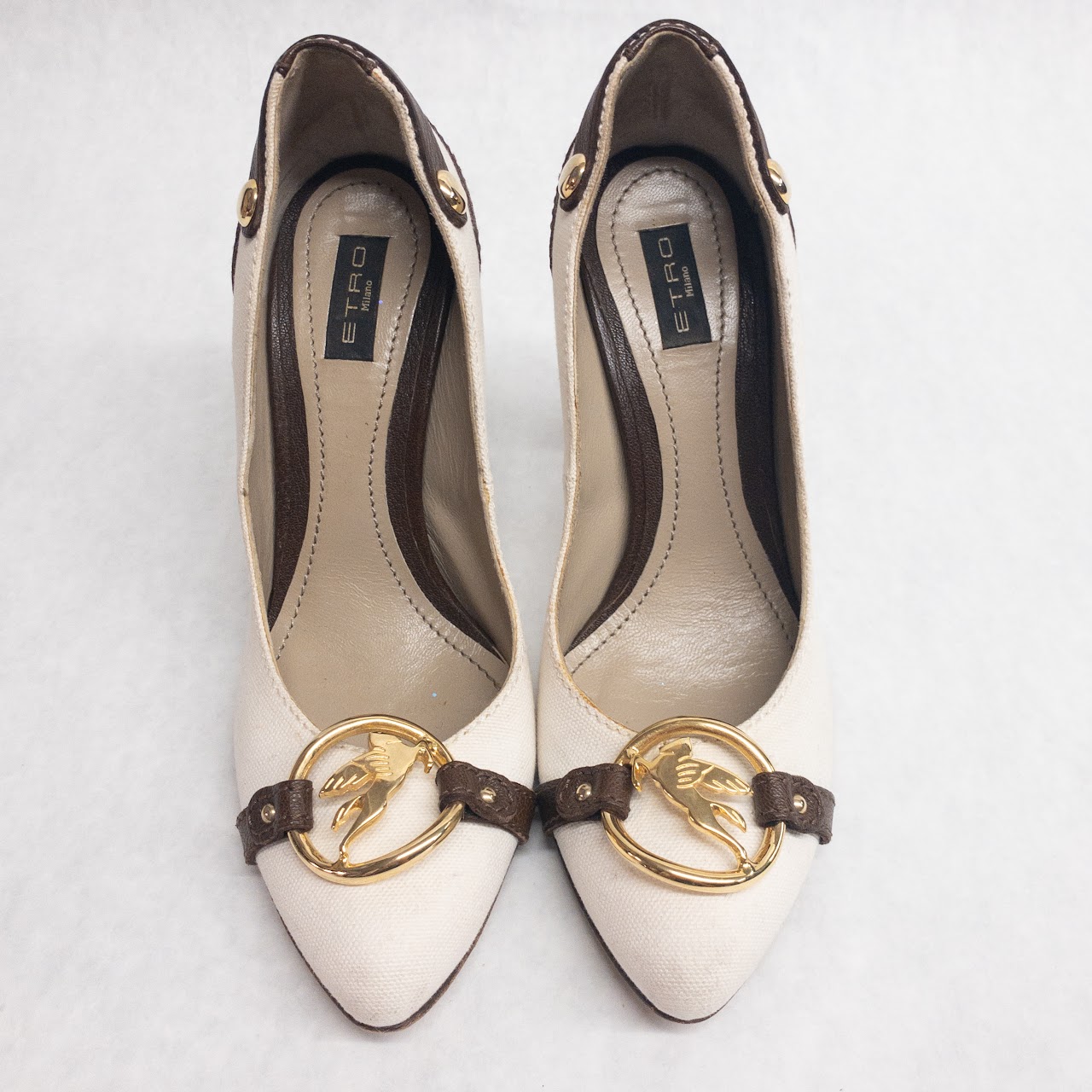 Etro Canvas Pumps