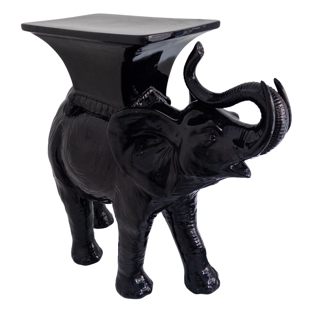 Ceramic Elephant Side Table