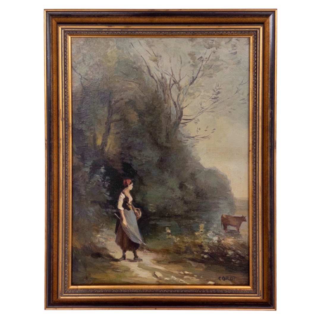 Oil Painting After Corot