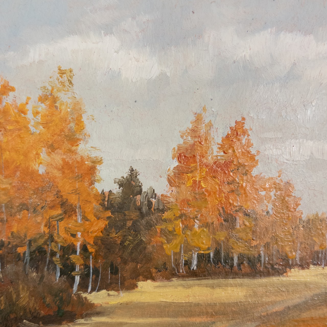 Autumn Landscape Oil Painting