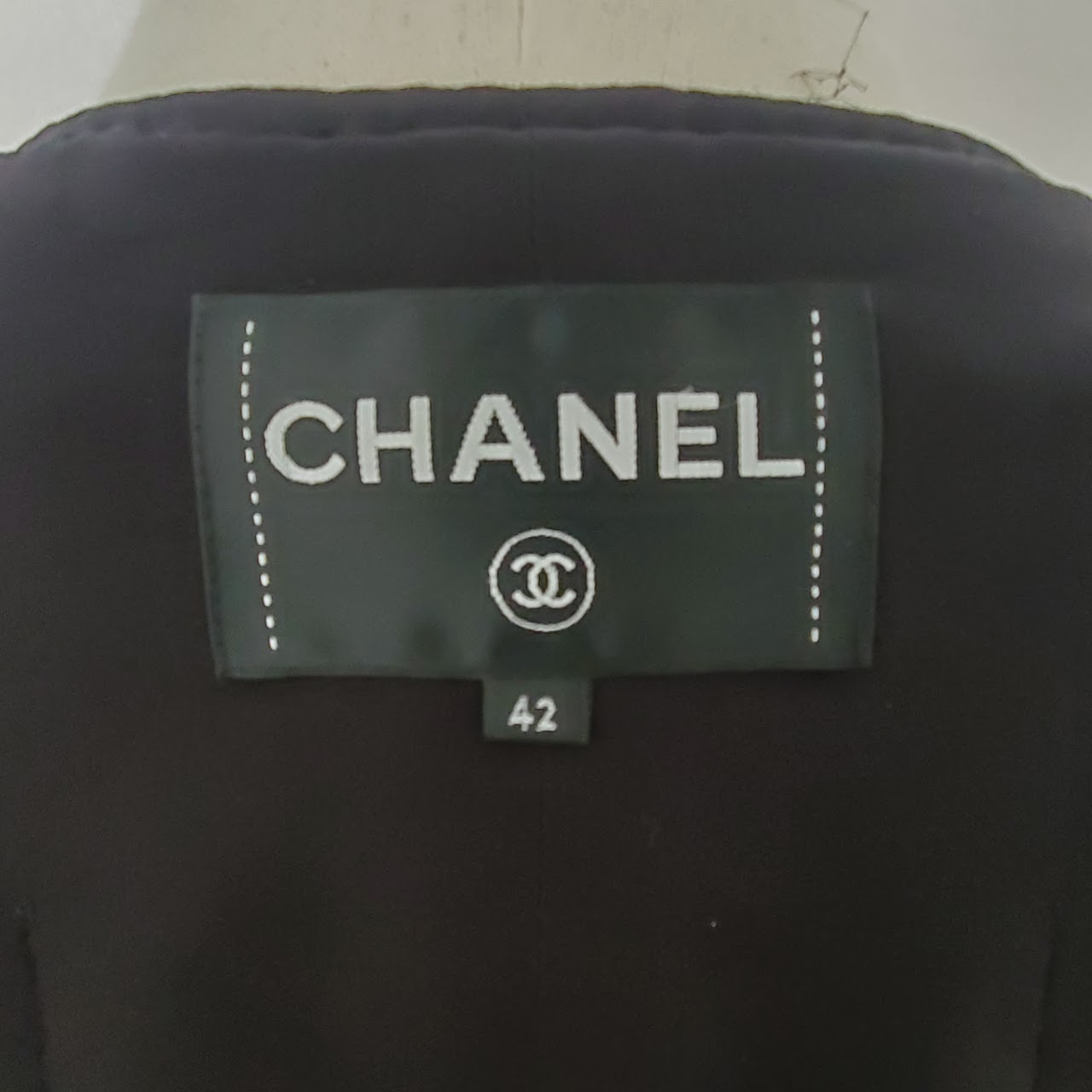 Chanel Tweed & Bugle Bead Jacket