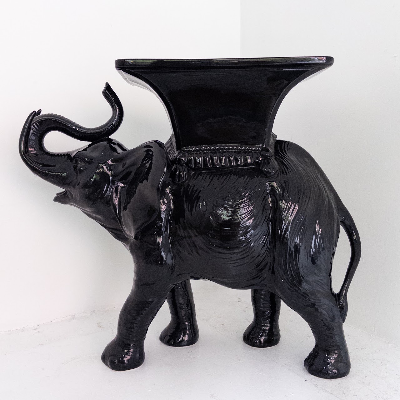 Ceramic Elephant Side Table