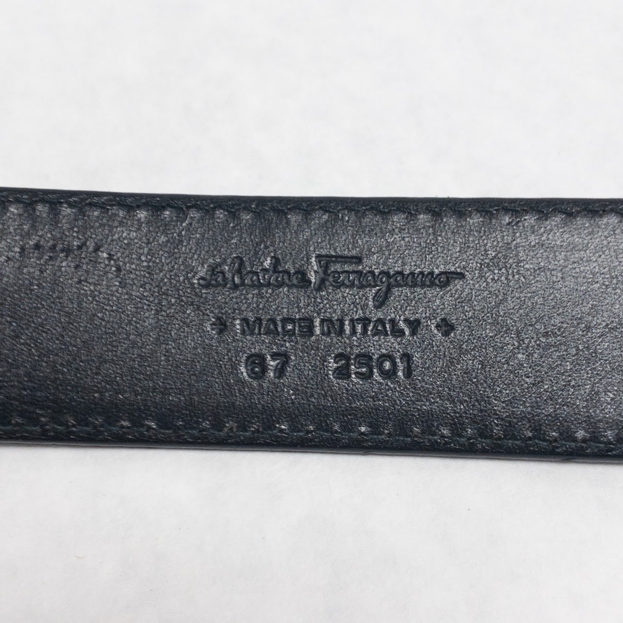 Salvatore Ferragamo Leather Belt