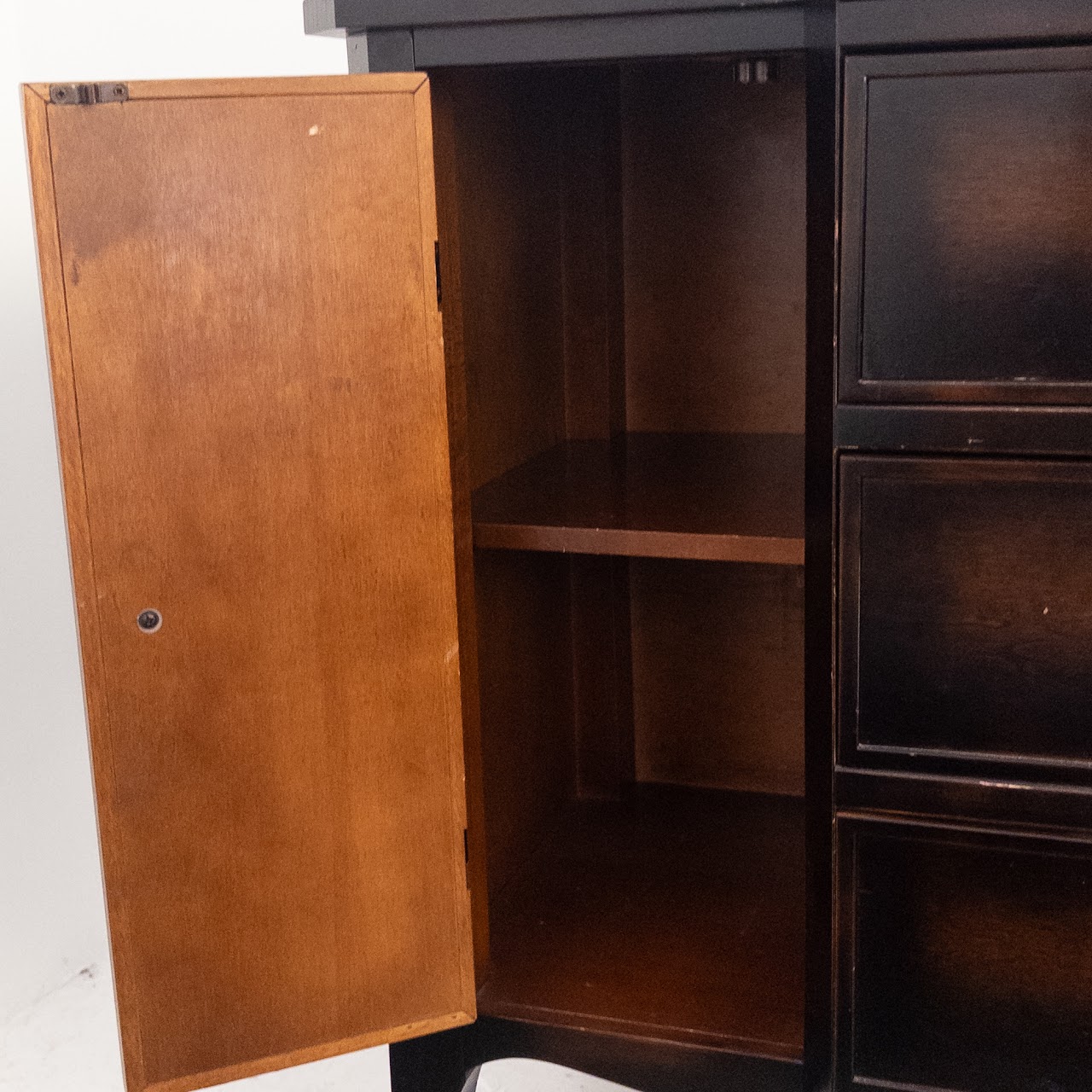 Buying & Design Italian Hardwood Cabinet