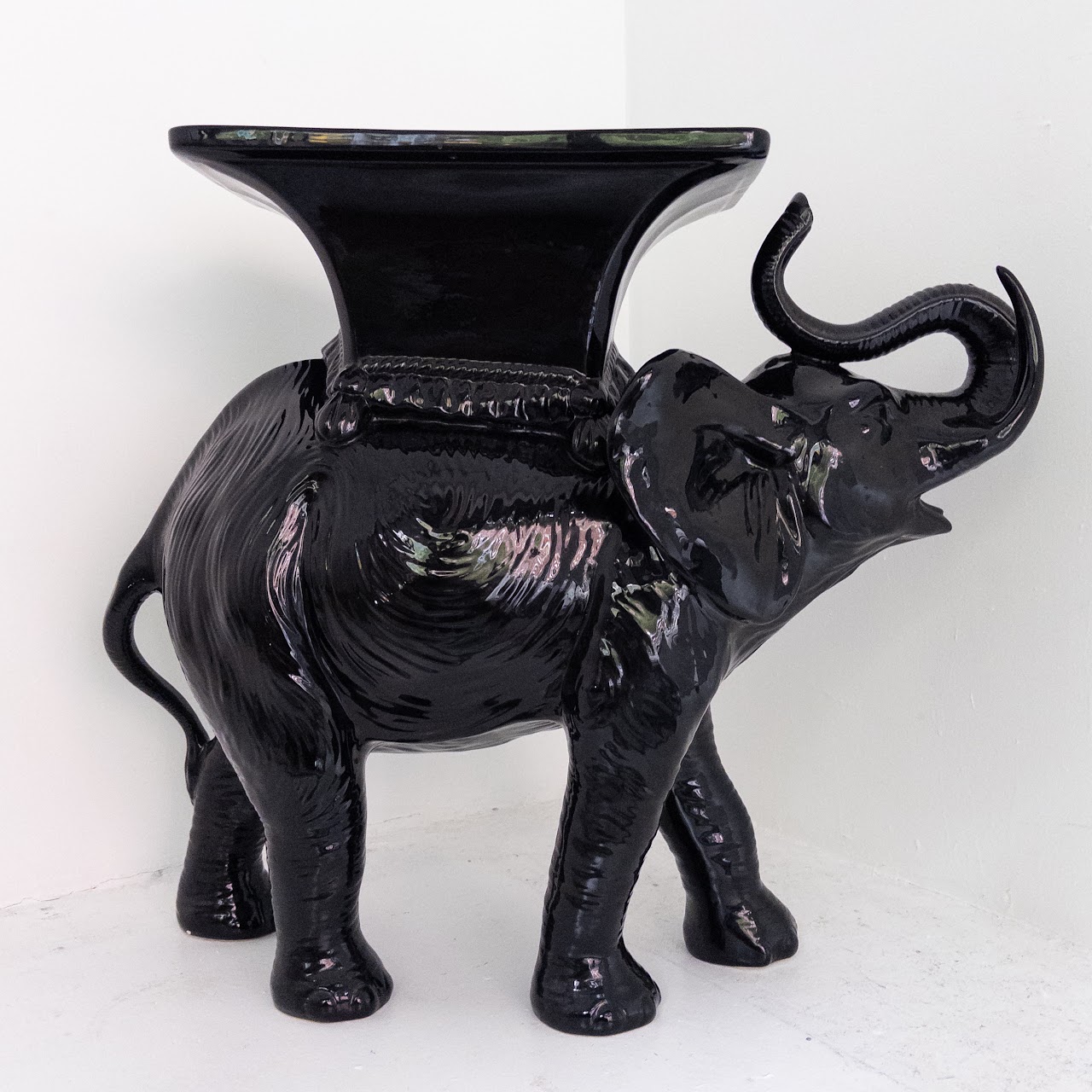 Ceramic Elephant Side Table