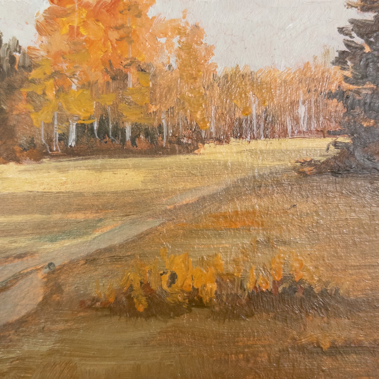 Autumn Landscape Oil Painting