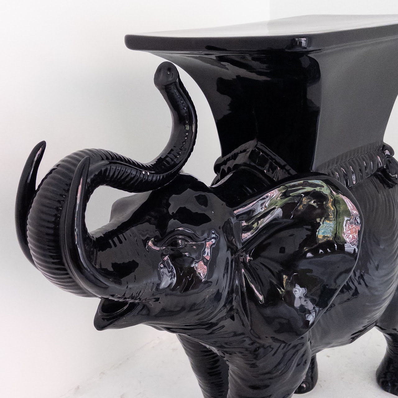 Ceramic Elephant Side Table