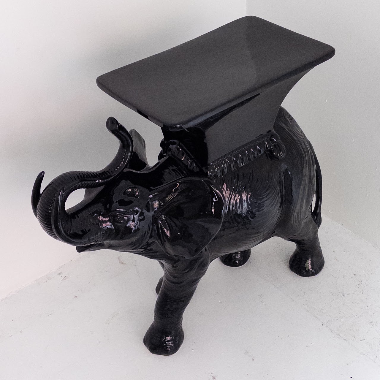 Ceramic Elephant Side Table