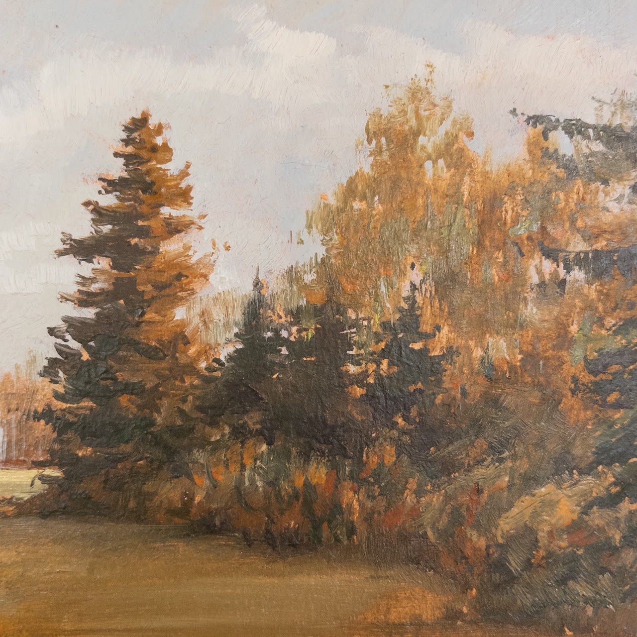 Autumn Landscape Oil Painting