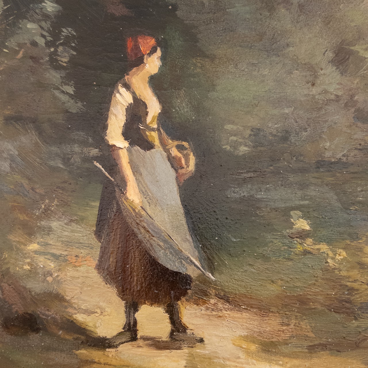 Oil Painting After Corot