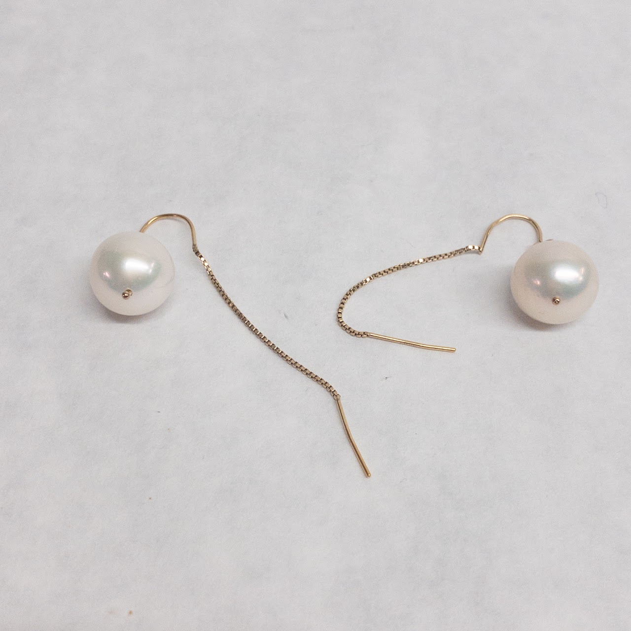 Freshwater Baroque Pearl Drop Earrings