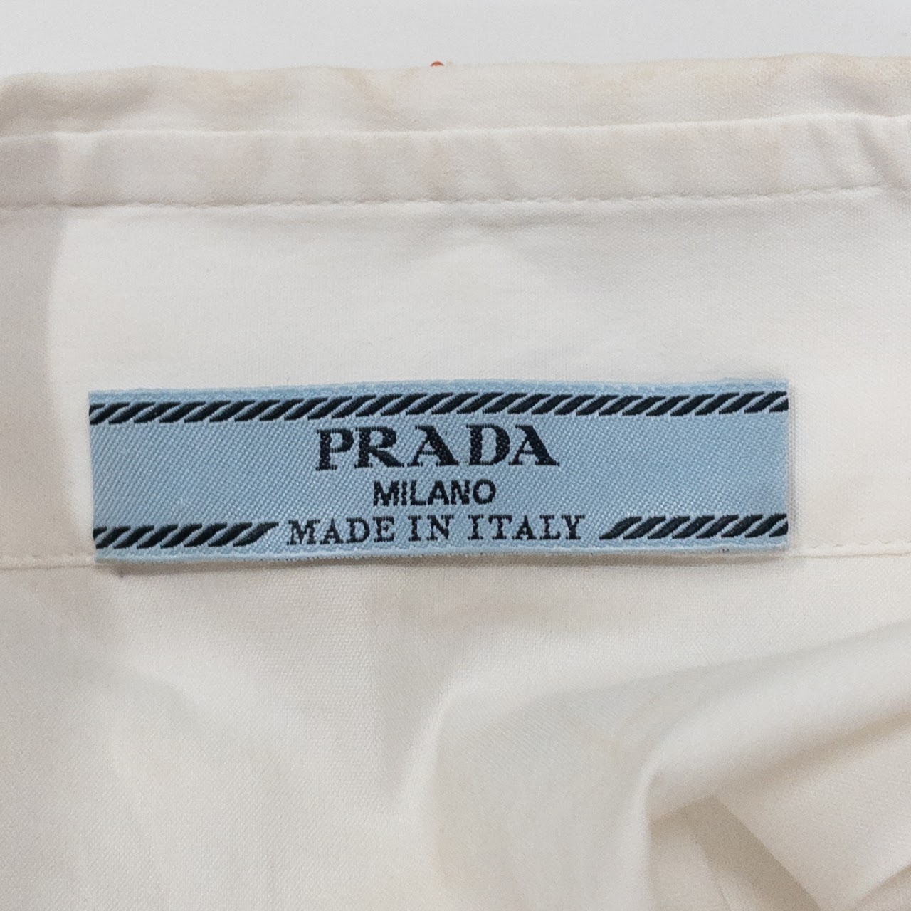 Prada Embellished Collar Sleeveless Blouse