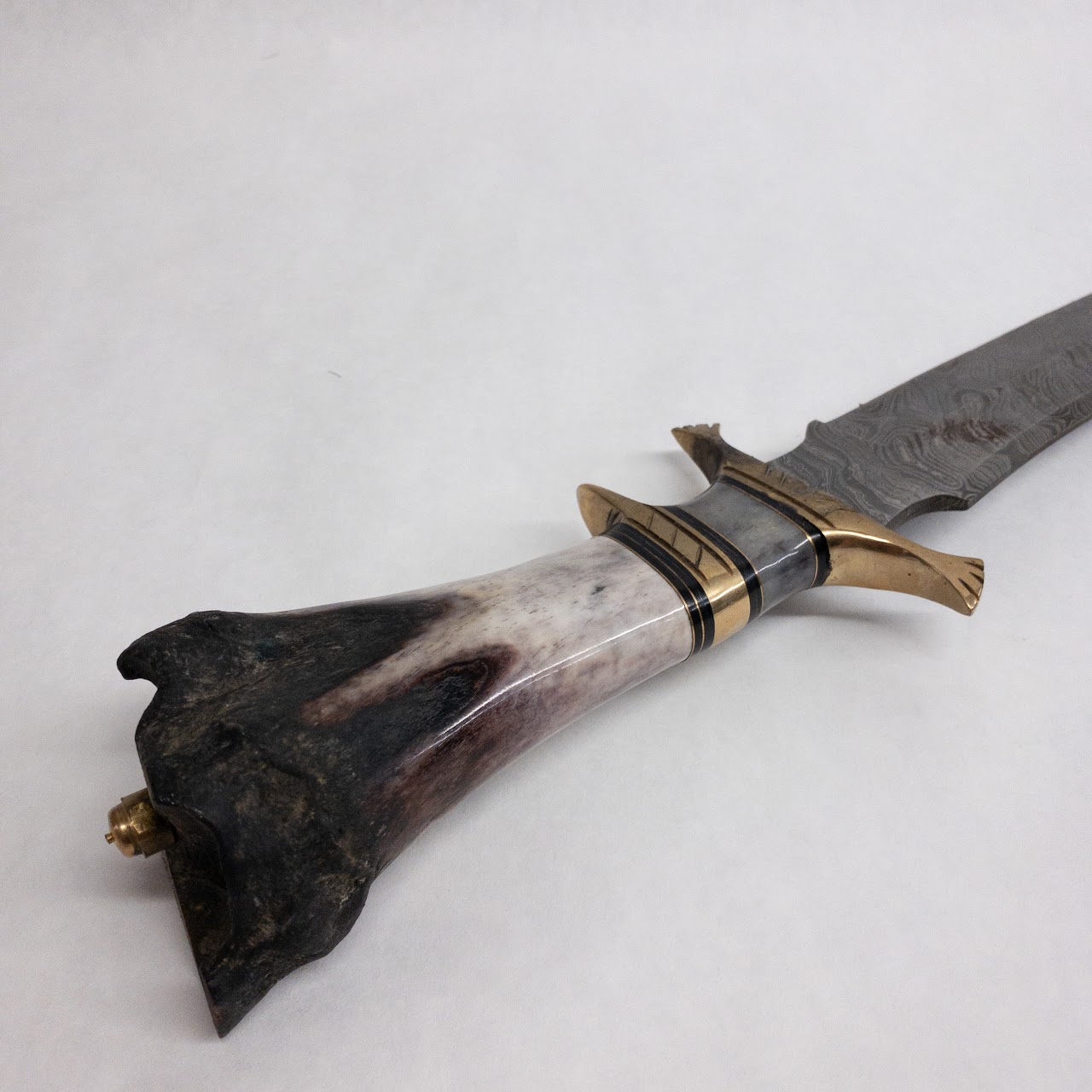 Bone Handled Decorative Bowie Knife