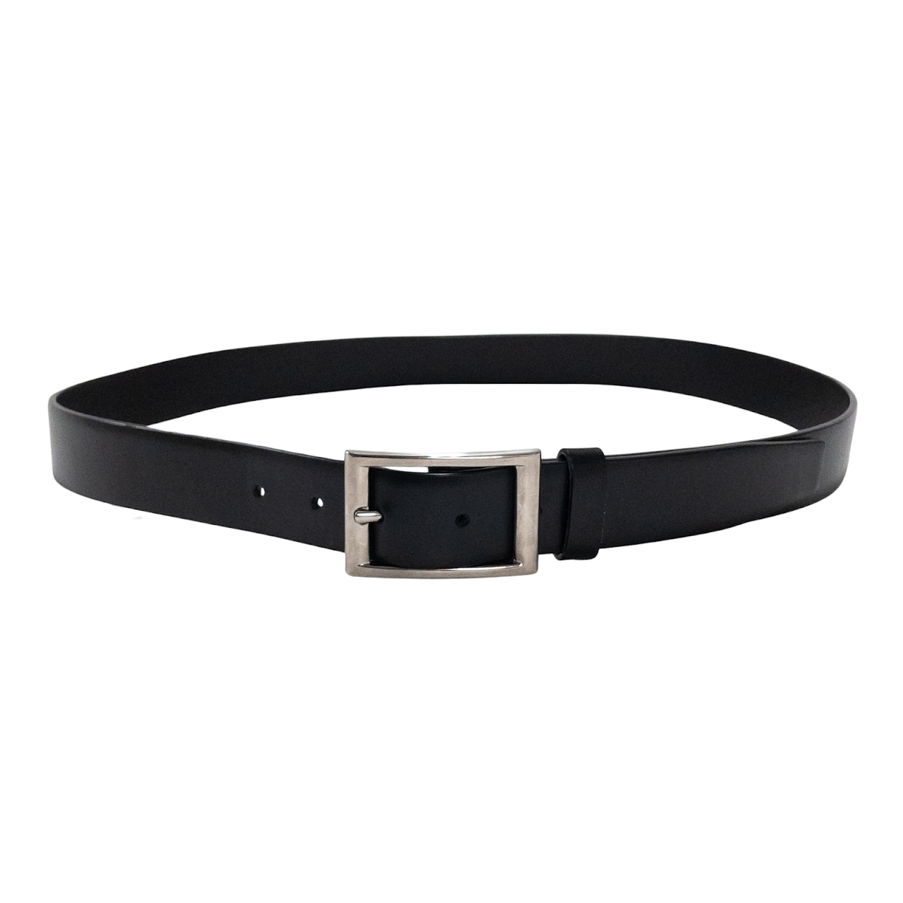 Prada Matte Black Leather Belt