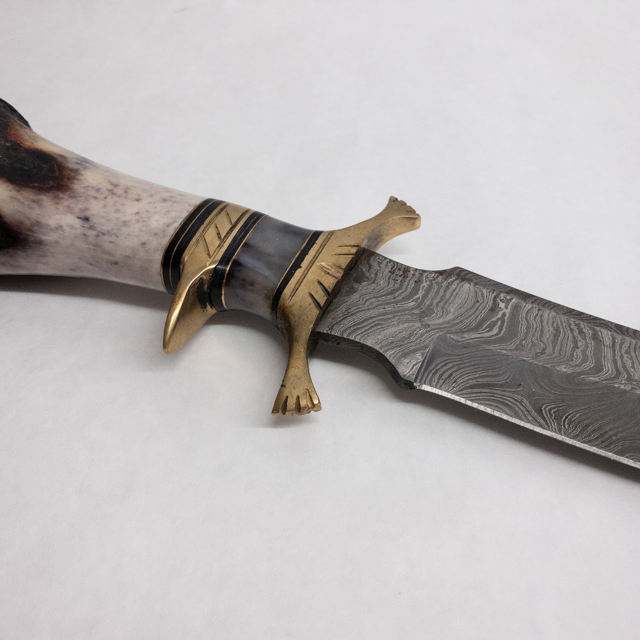 Bone Handled Decorative Bowie Knife