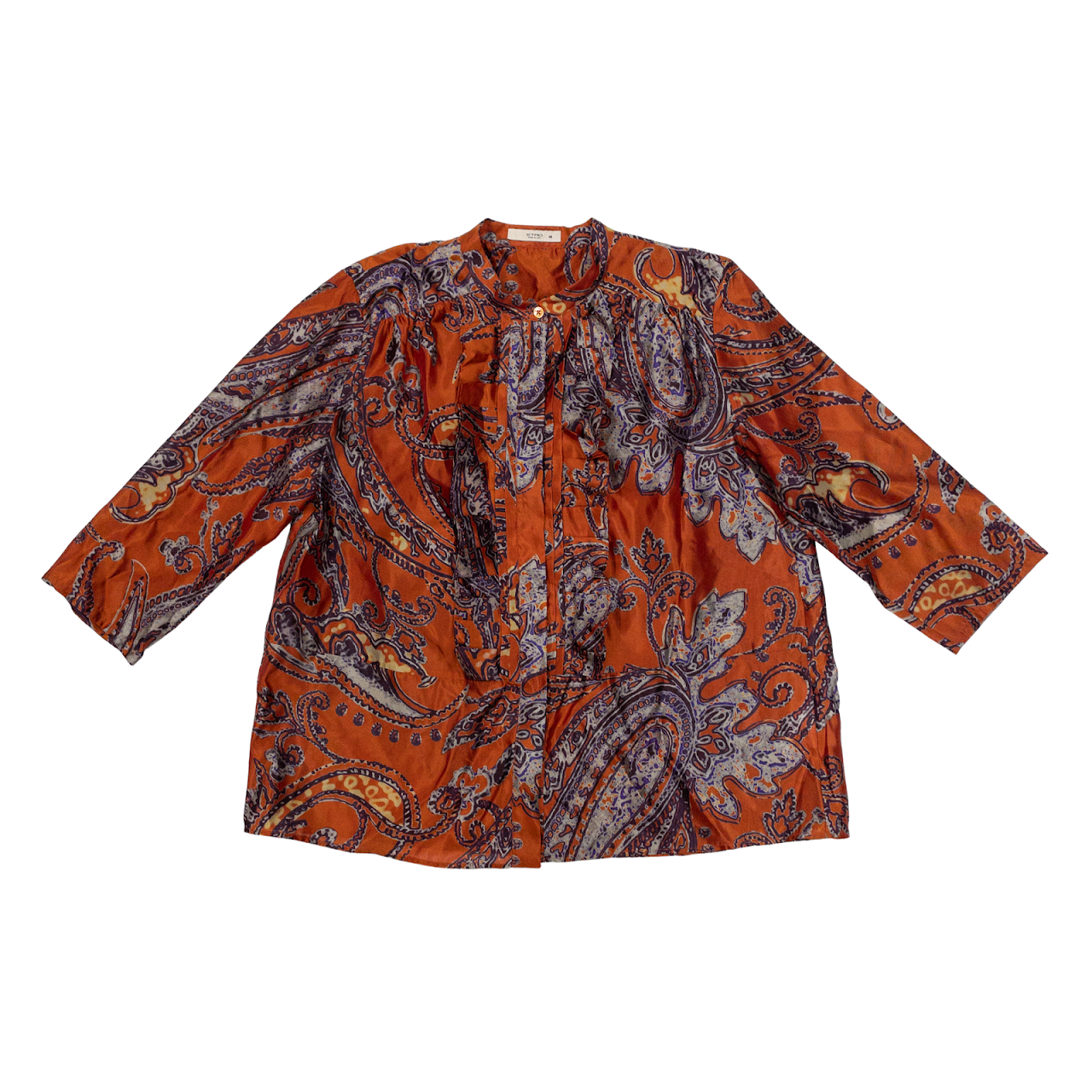 Etro Silk Paisley Blouse