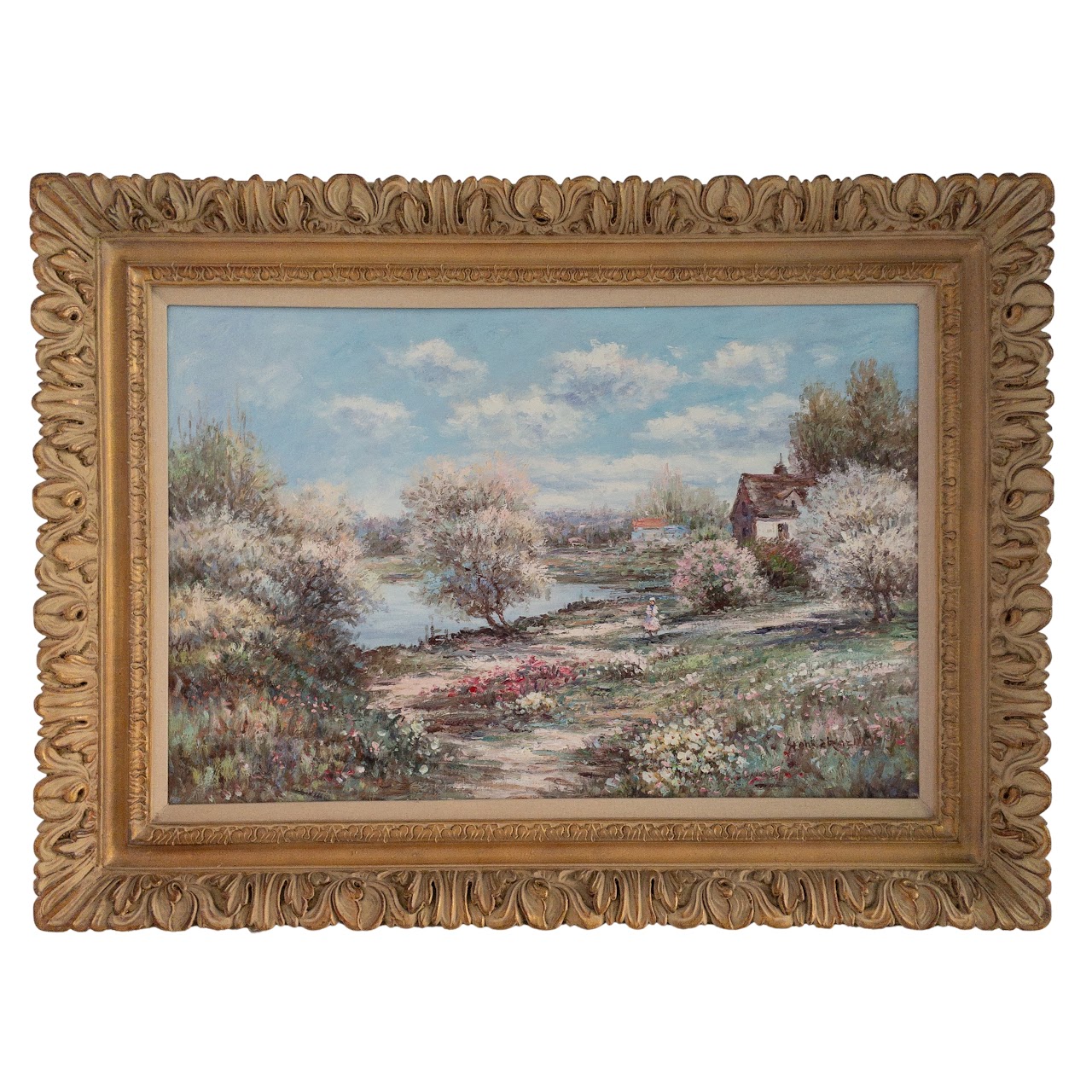 Stenka Razin Signed Impressionist Painting