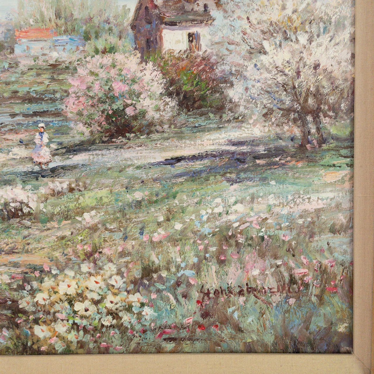 Stenka Razin Signed Impressionist Painting