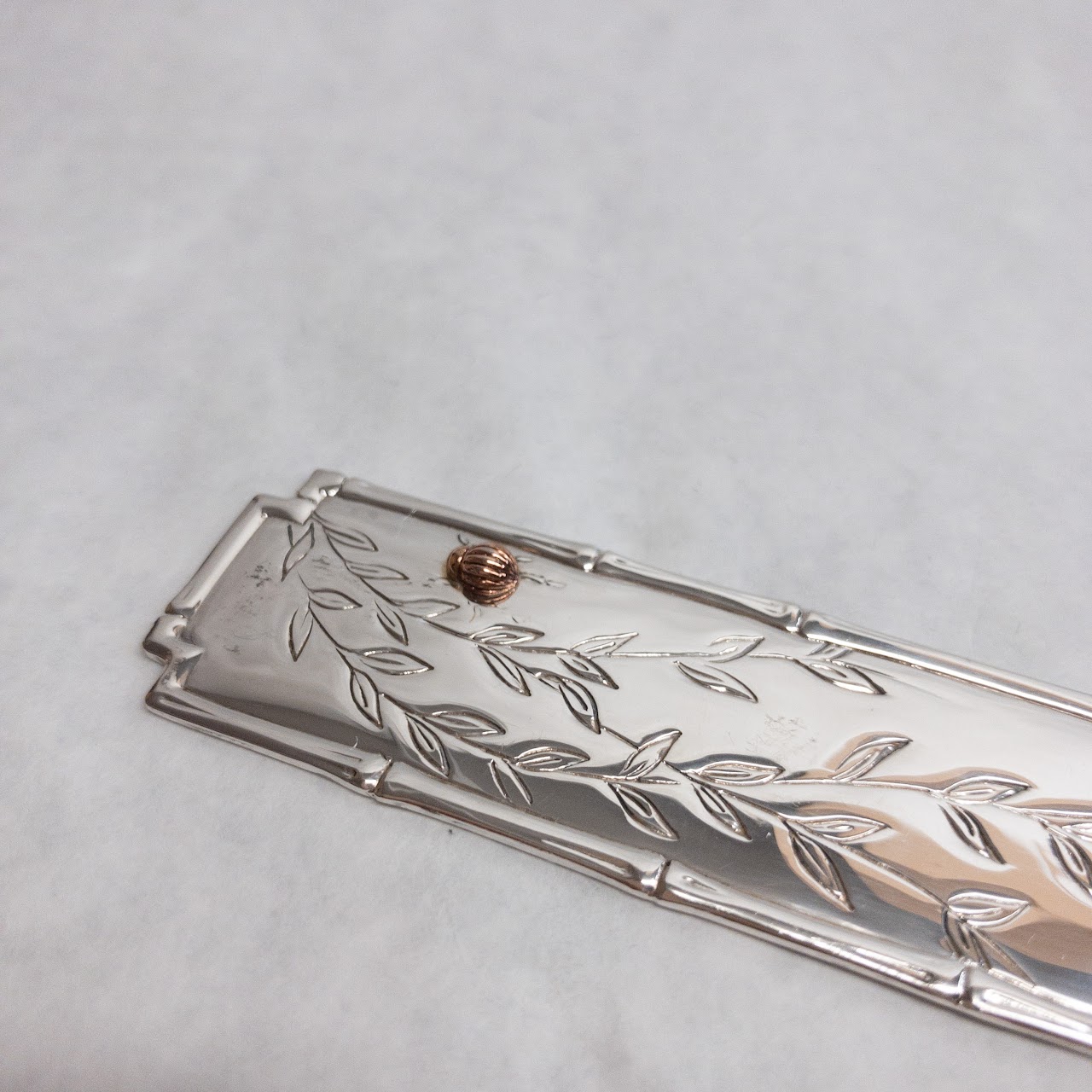 Tiffany & Co. Sterling Silver Bamboo Bookmark