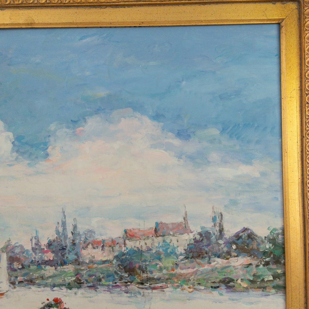 Henri Dupre Signed Impressionist Painting