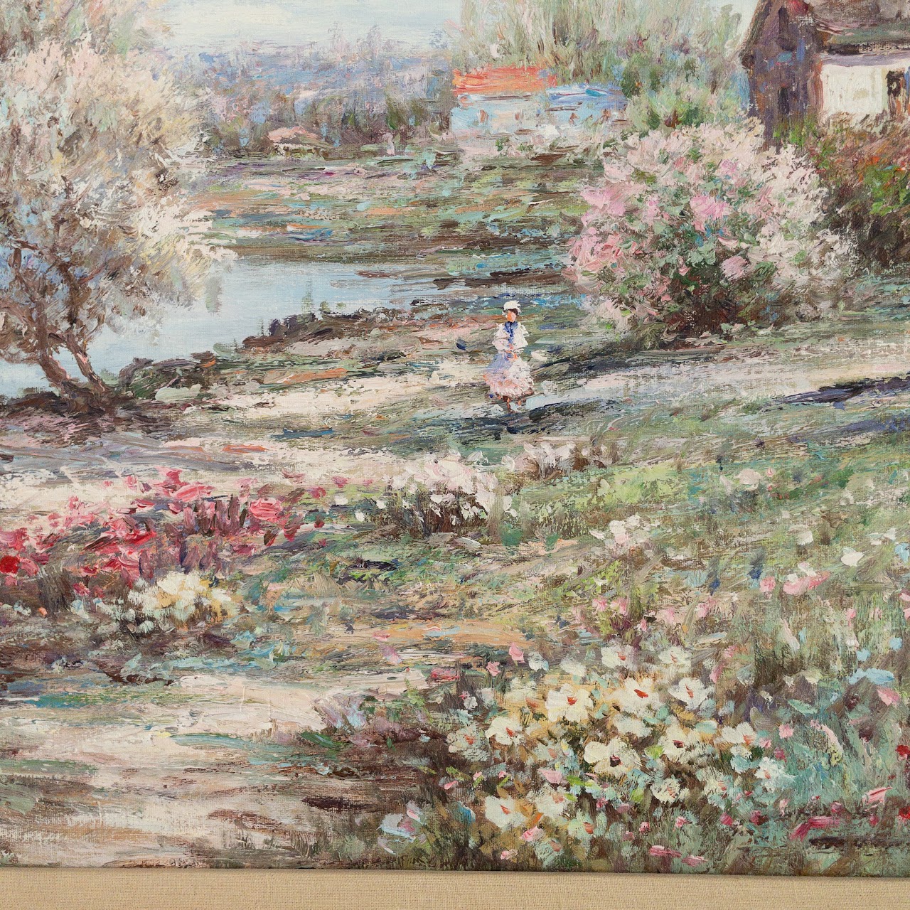 Stenka Razin Signed Impressionist Painting