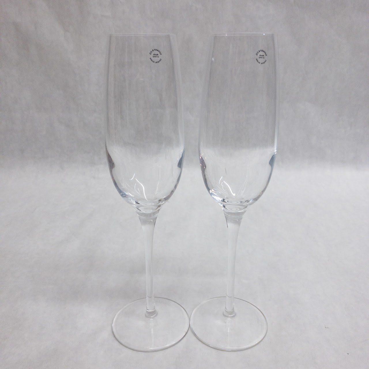 Tiffany & Co. Champagne Flute Pair