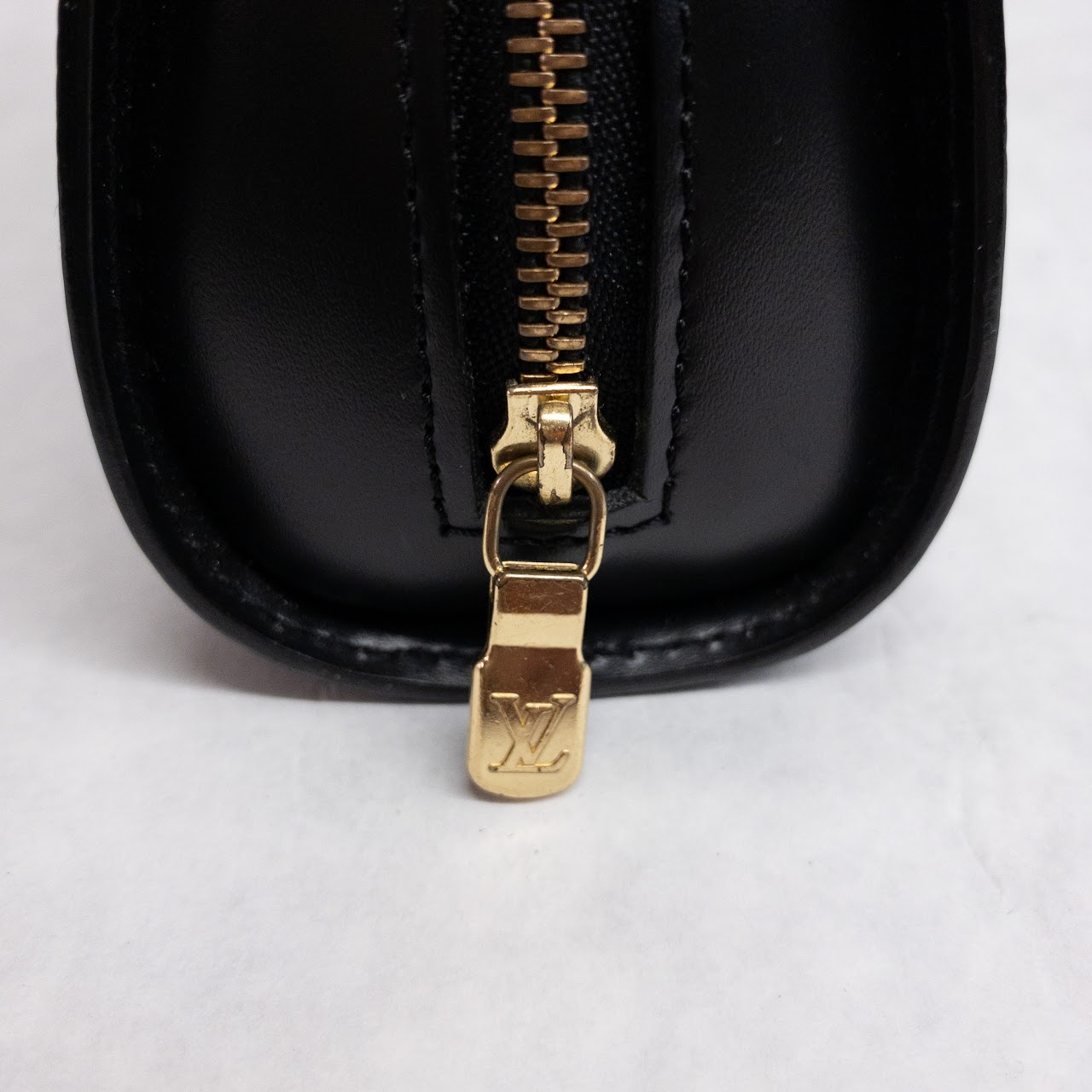 Louis Vuitton Black Epi Zippered Case