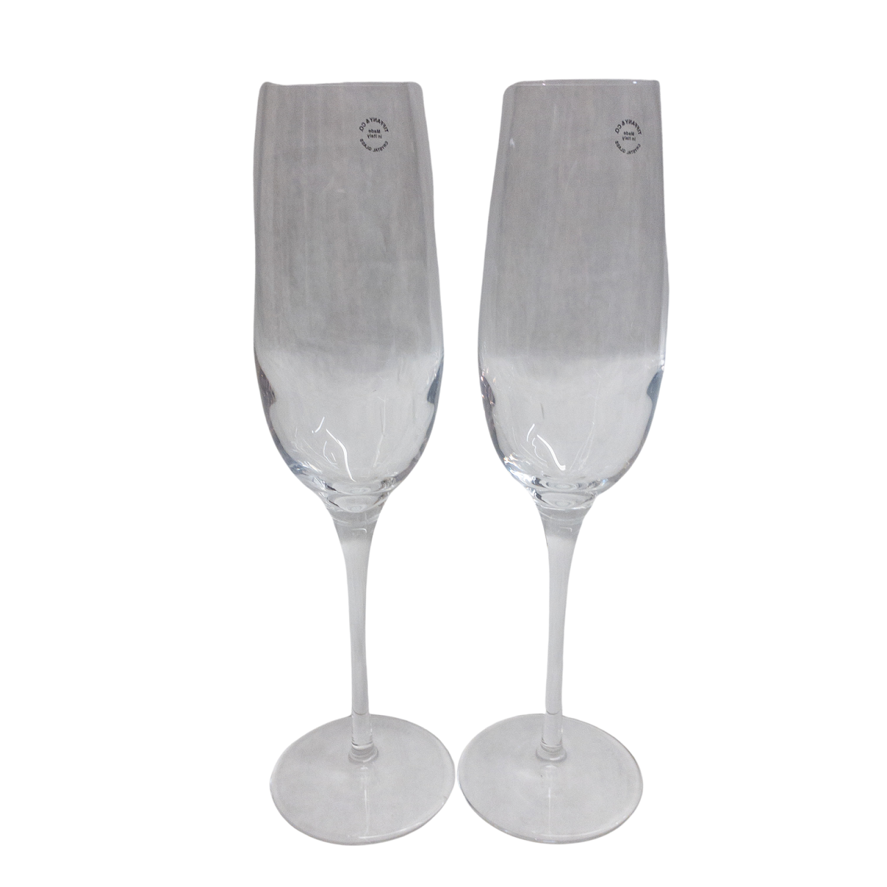 Tiffany & Co. Champagne Flute Pair