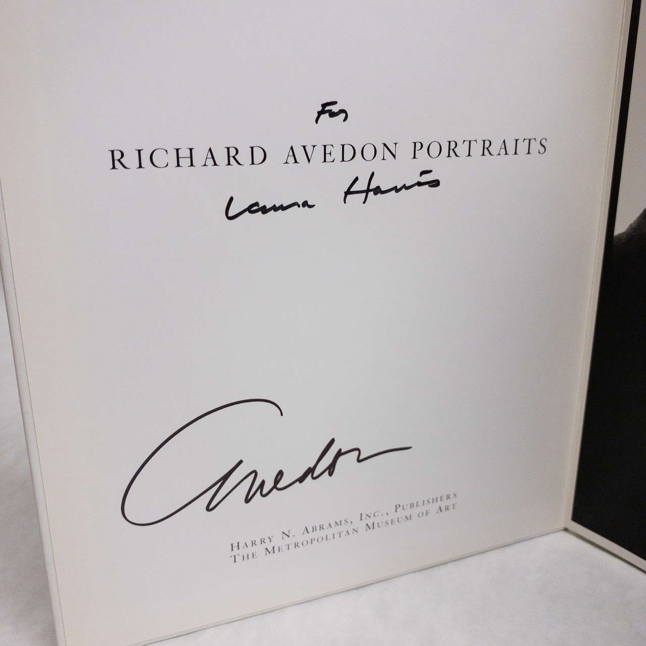 Richard Avedon 'Portraits' Signed Folio