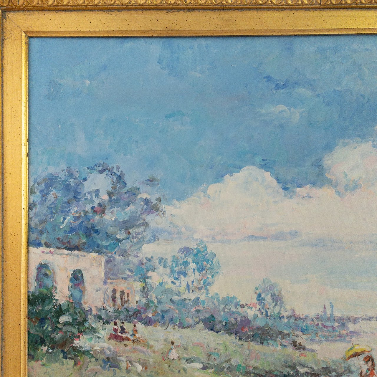 Henri Dupre Signed Impressionist Painting