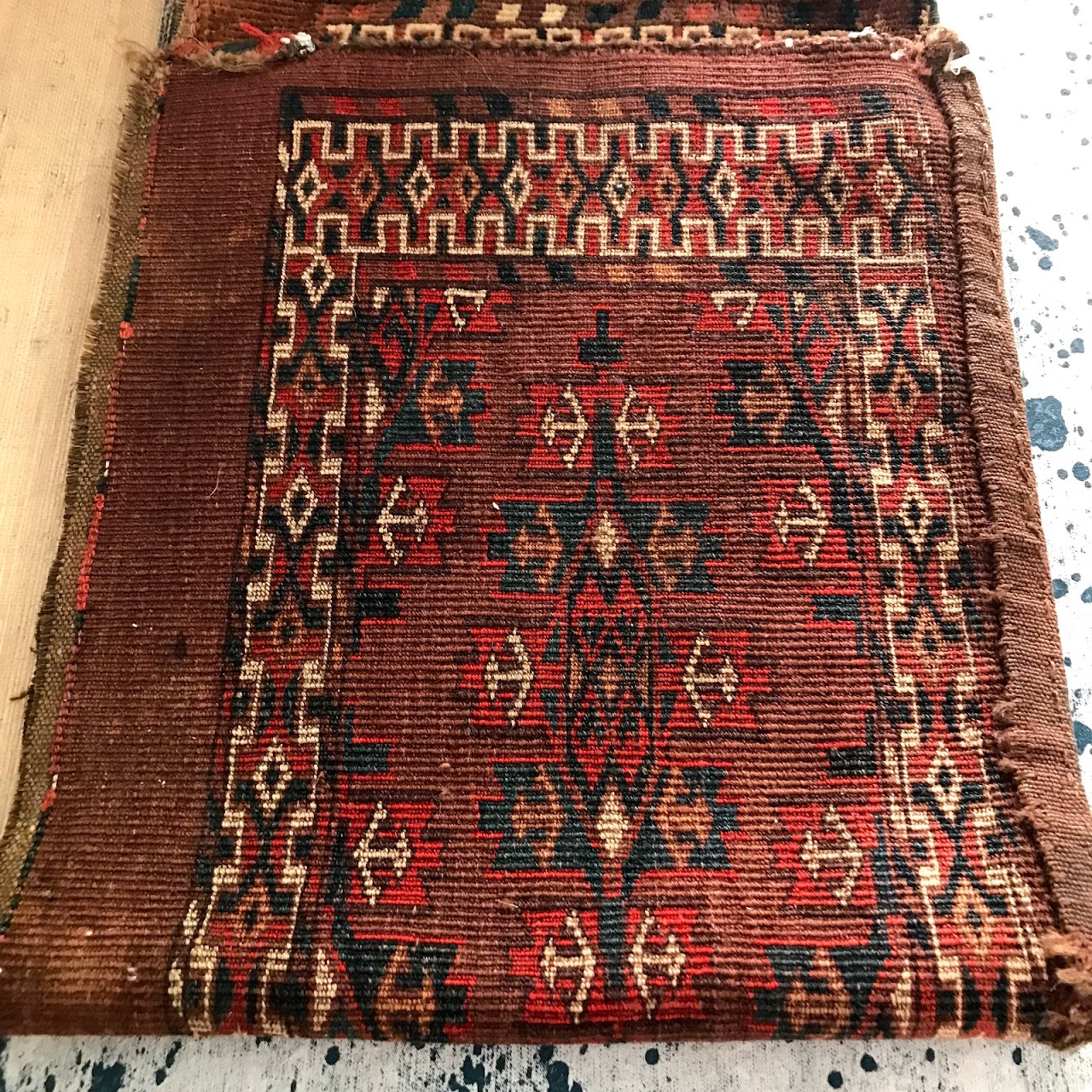 Afghan Wool Tribal Textile
