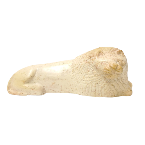 Carved Soapstone Lion