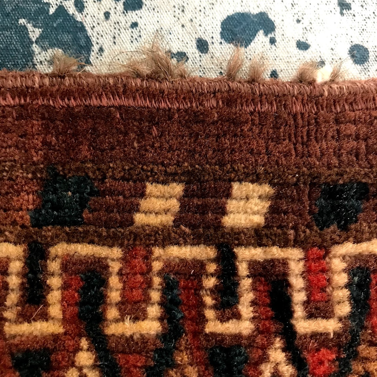 Afghan Wool Tribal Textile