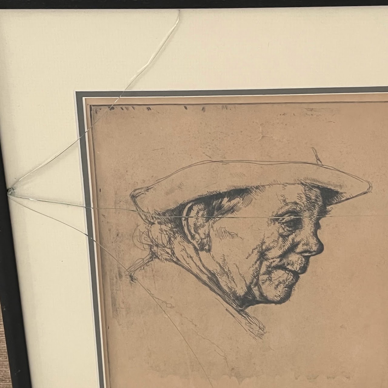 William Auerbach Levy Signed Etching