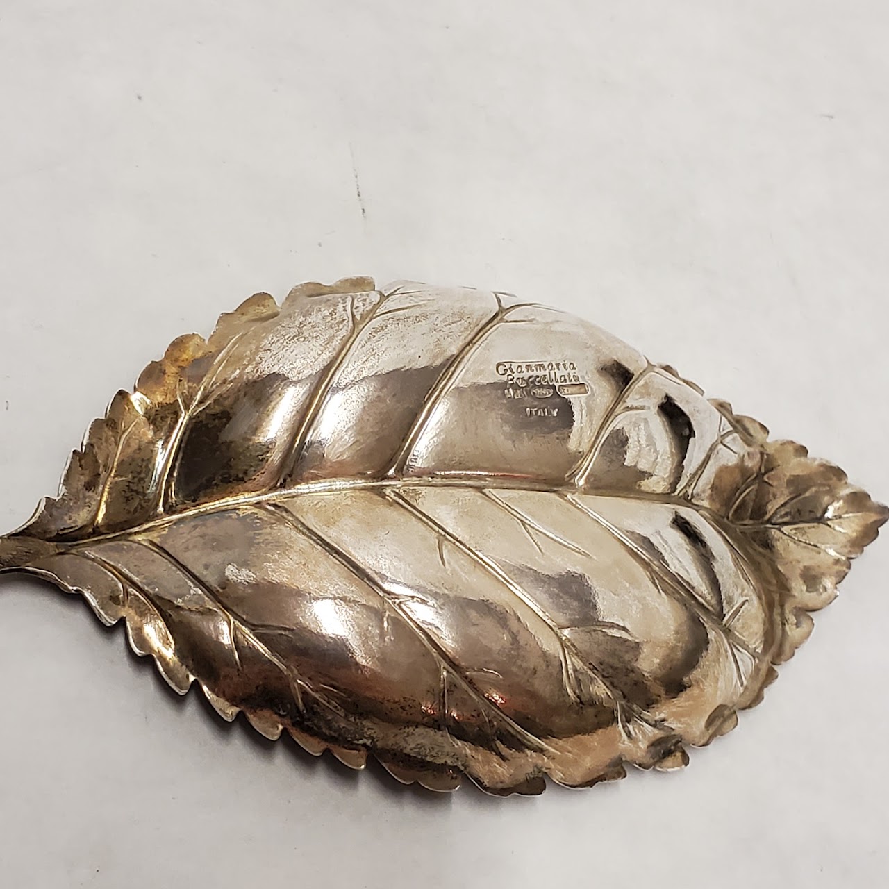 Gianmaria Buccellati Sterling Silver Leaf Dish