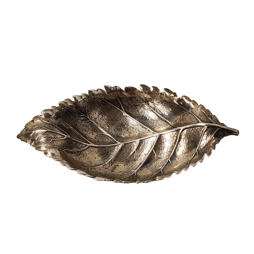 Gianmaria Buccellati Sterling Silver Leaf Dish