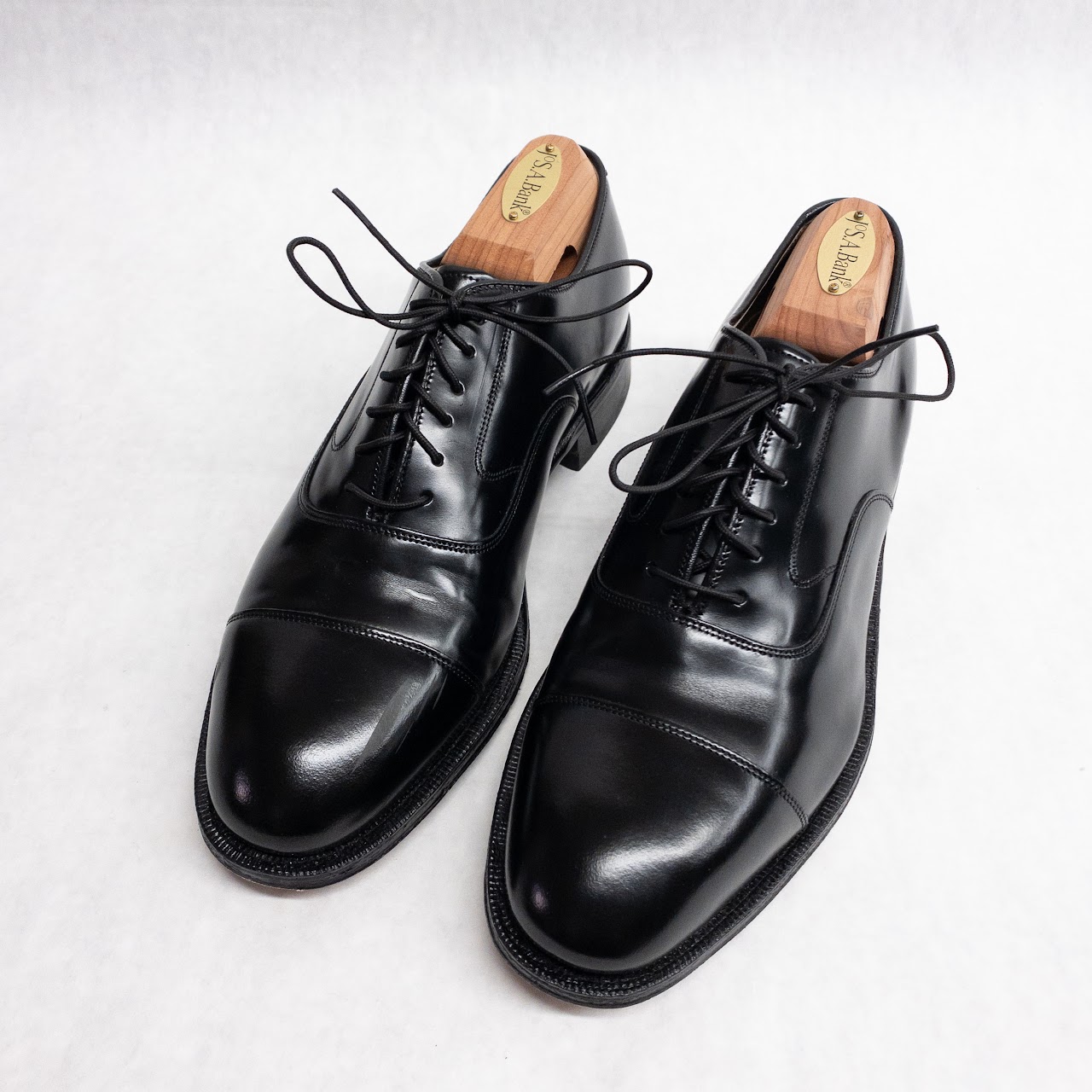 Johnston & Murphy Cap Toe Oxfords