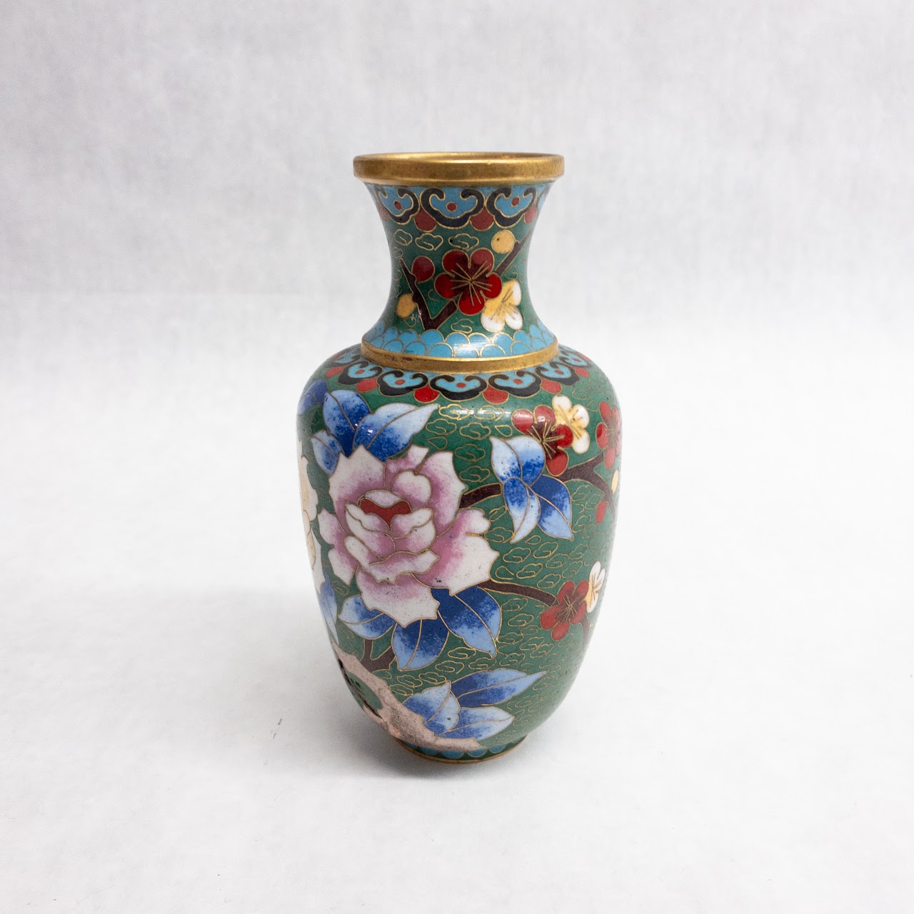 Vintage Cloisonné Vase