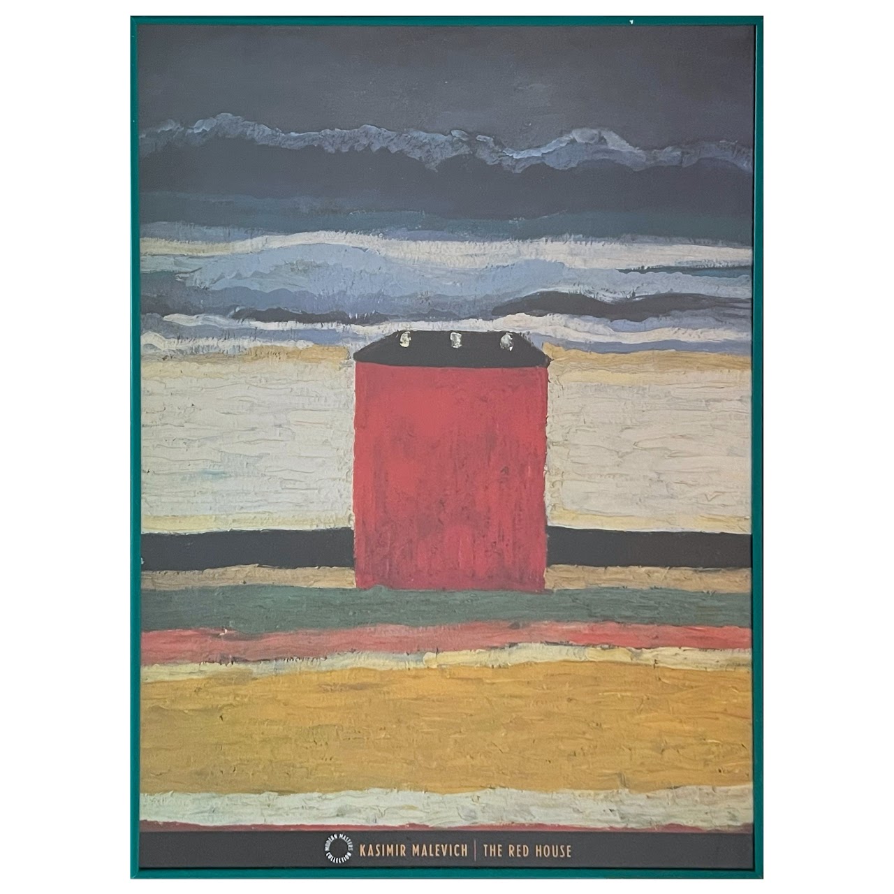 Kasimir Malevich 'Red House' Framed Poster