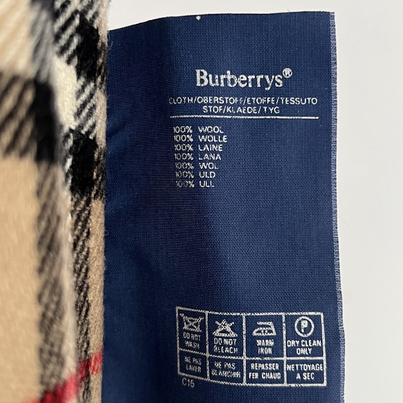 'Burberrys' Vintage Trnch Coat Made Expressly for Barney's