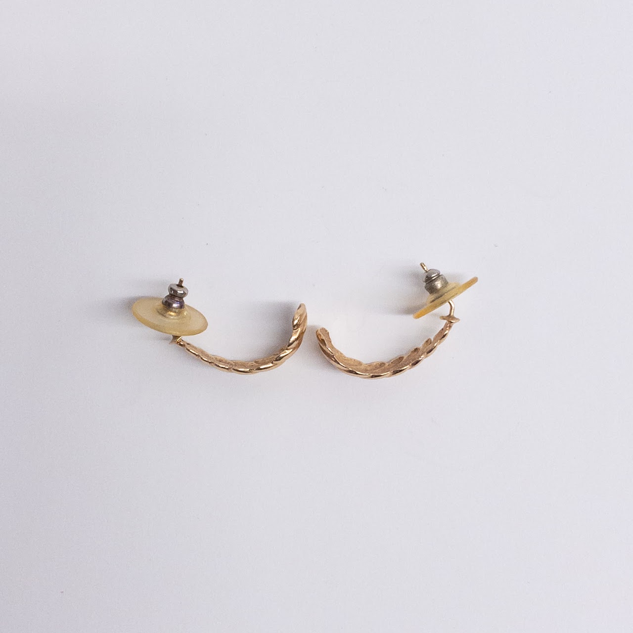 14K Gold Beverly Hills Gold Branch Earrings