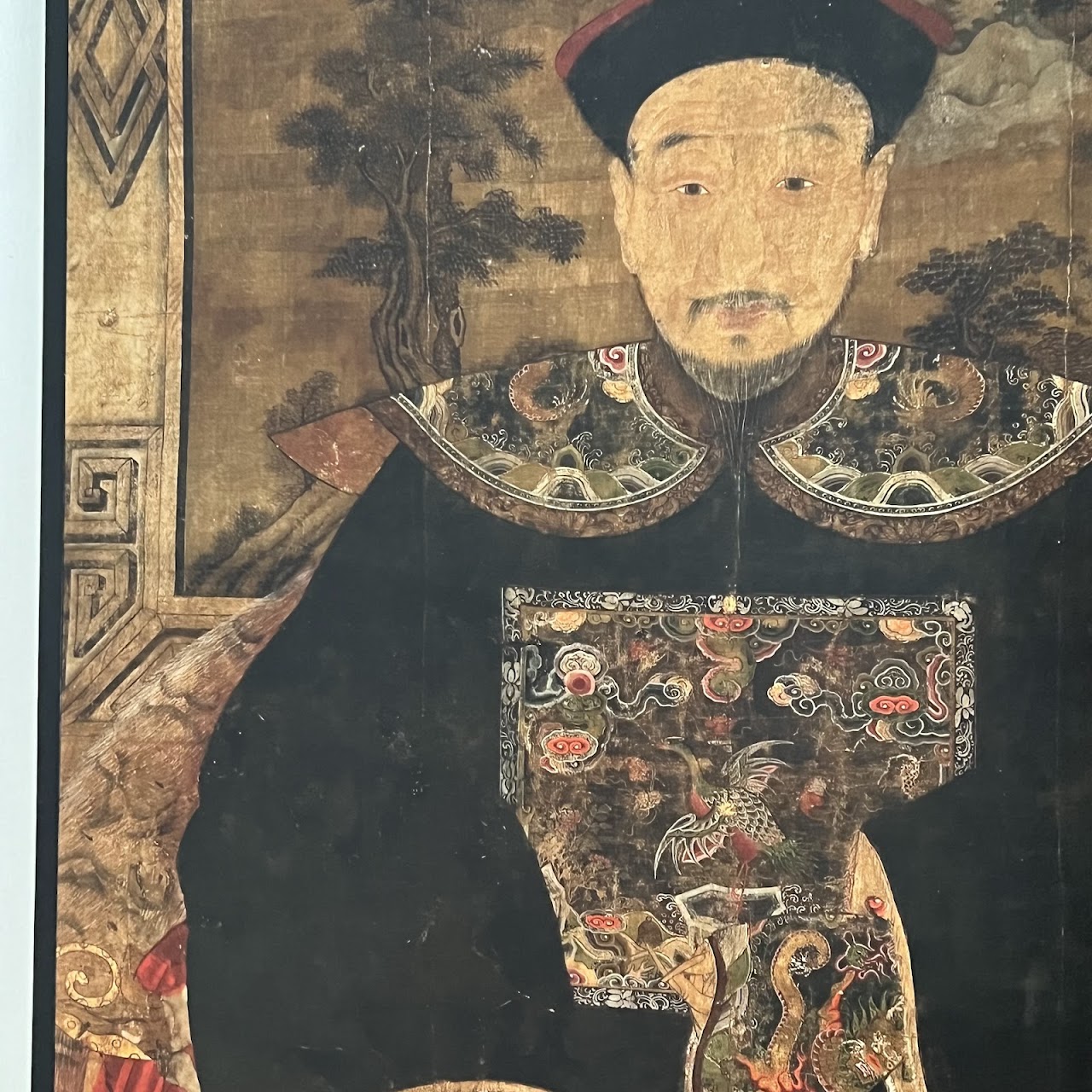 Chinese Ancestor Portrait Large Scale Decorative Print