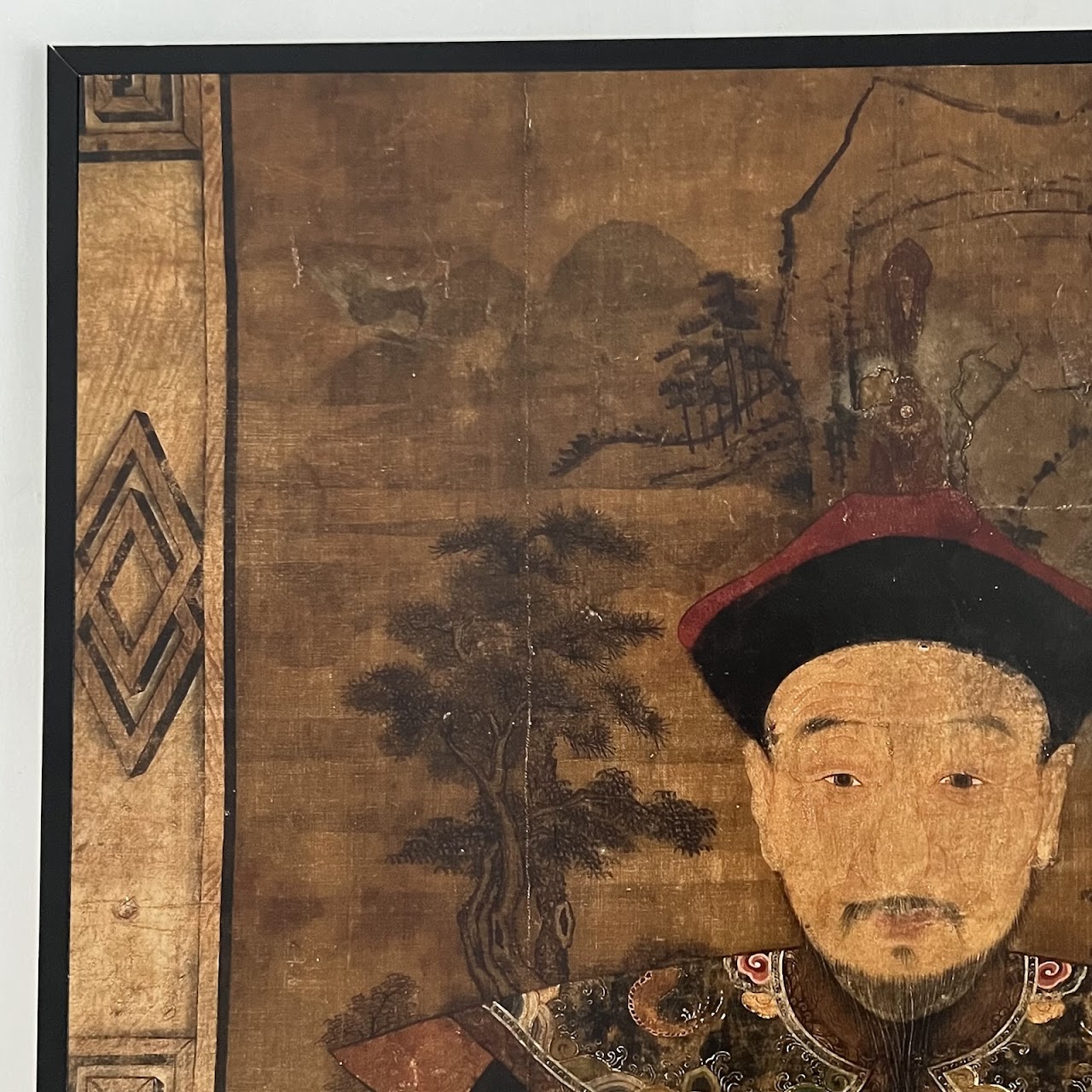 Chinese Ancestor Portrait Large Scale Decorative Print