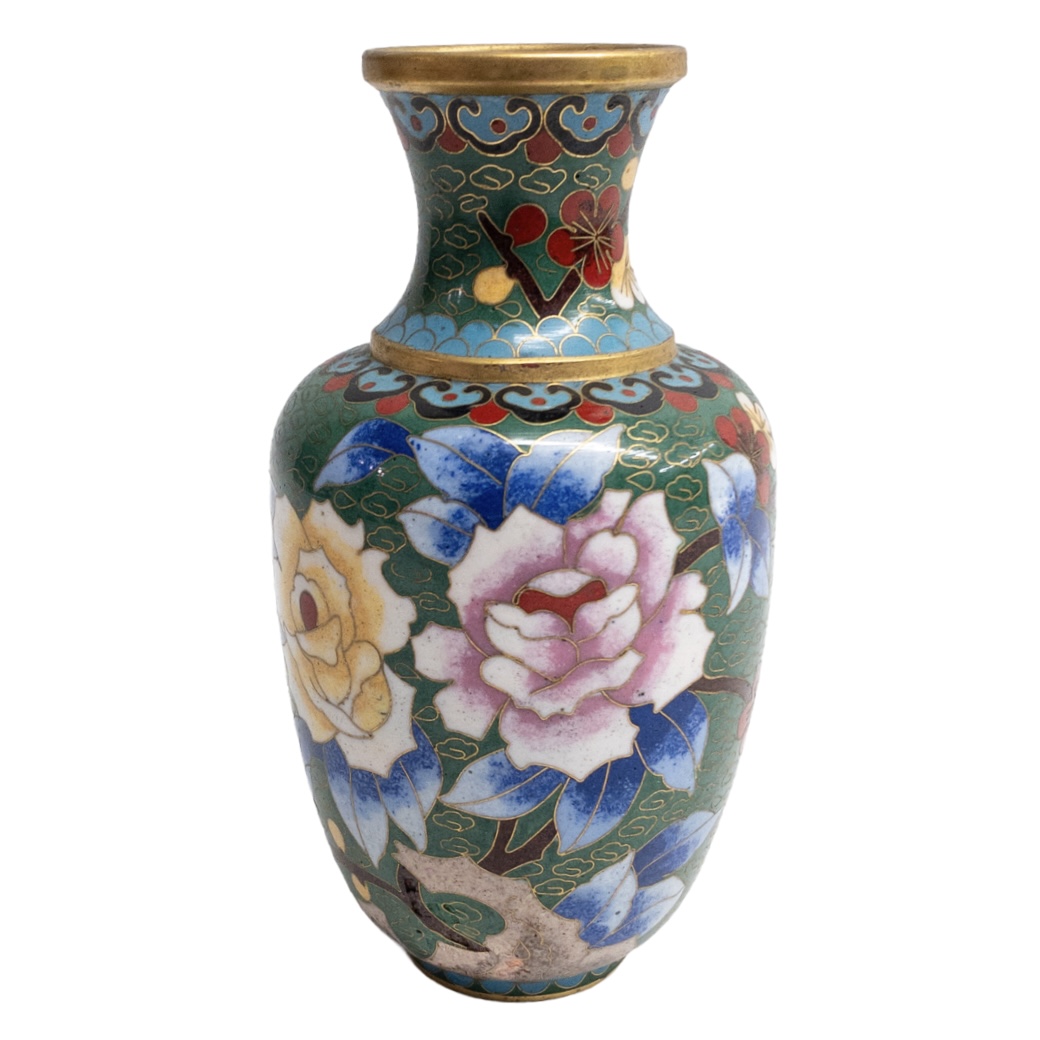 Vintage Cloisonné Vase