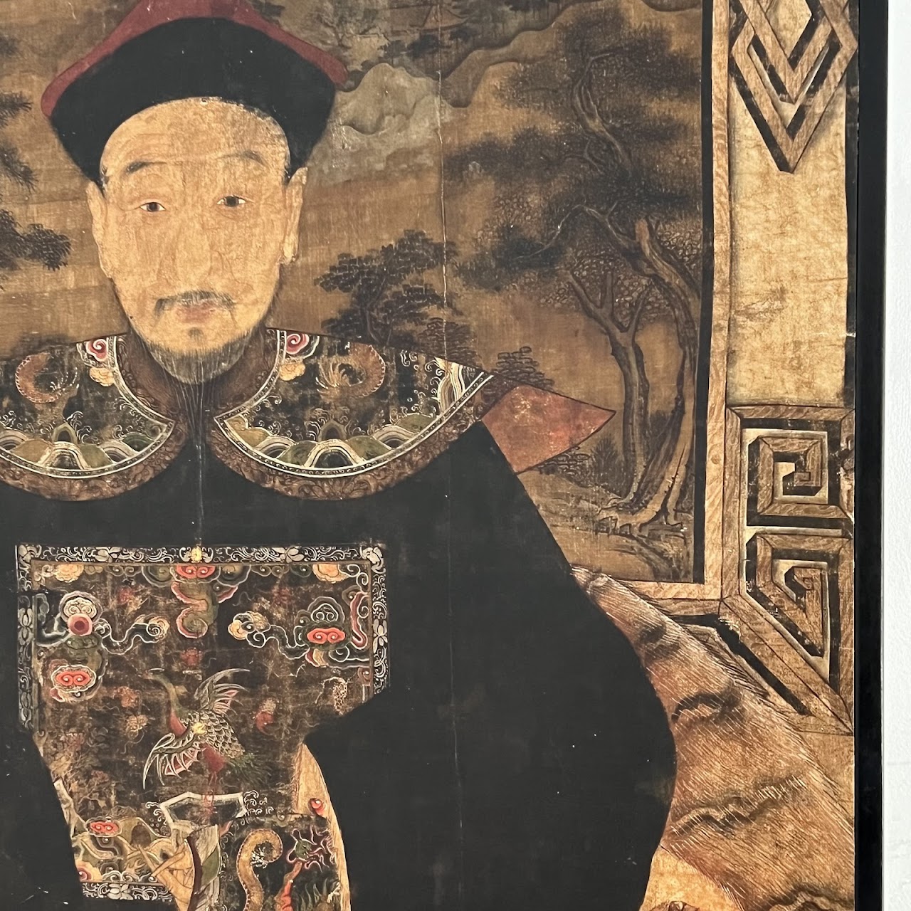 Chinese Ancestor Portrait Large Scale Decorative Print